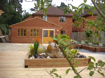 House building extension